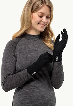 Перчатки унисекс Jack Wolfskin MERINO GLOVE