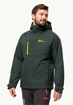 Куртка мужская утепленная с капюшоном Jack Wolfskin TROPOSPHERE INS JKT M